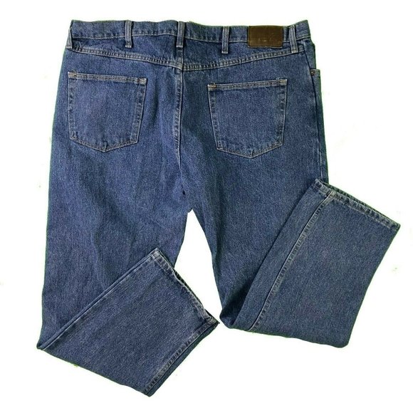 Magellan Outdoors Size 40x30 Denim Jeans Pants Men's Medium Wash 5 Pockets - Picture 3 of 4